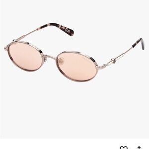 Moncler rose bronze sunglasses non polarized